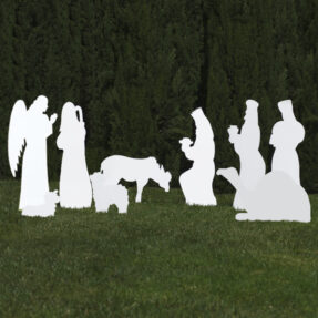 White Nativity Extras Set